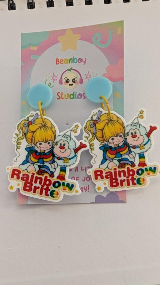 Rainbow Girl Earrings