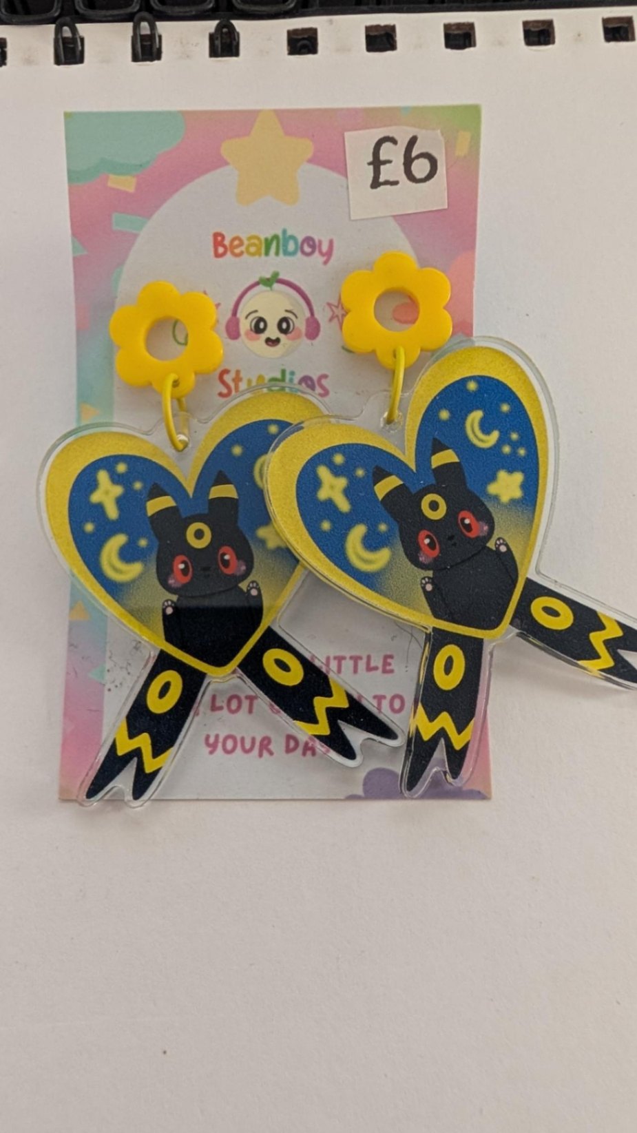 Moonbreon Earrings