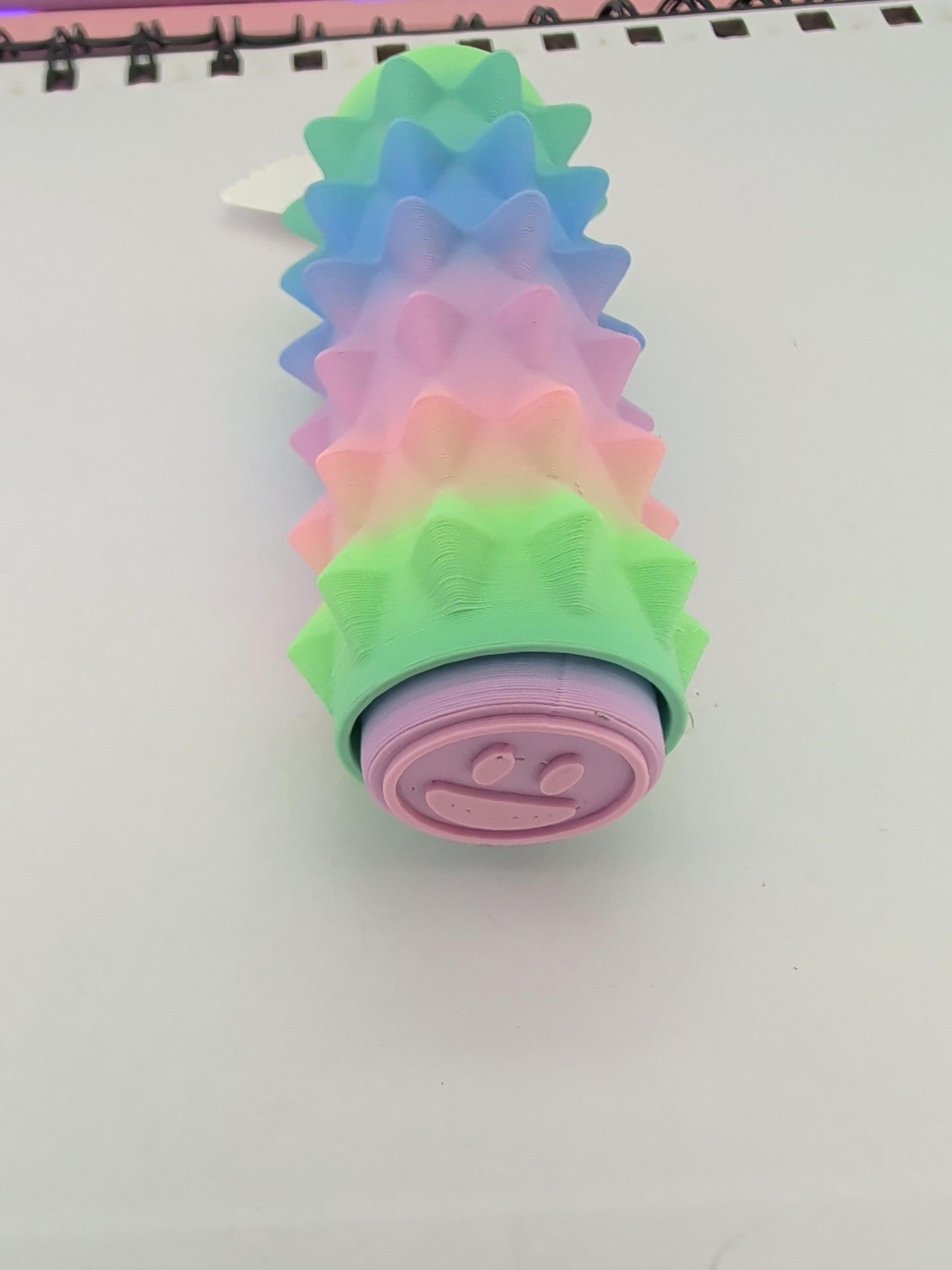 Deep Spiky Clicker Keyring