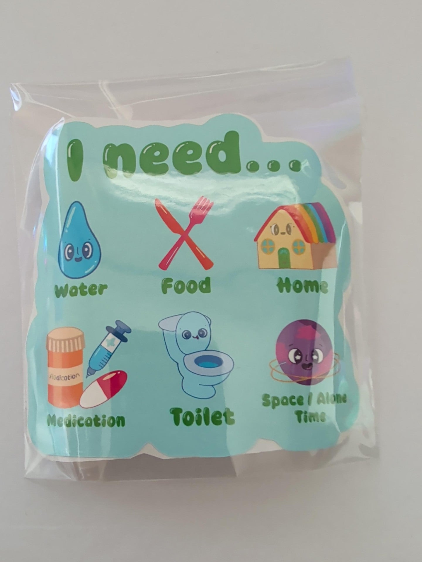 I Need Sticker