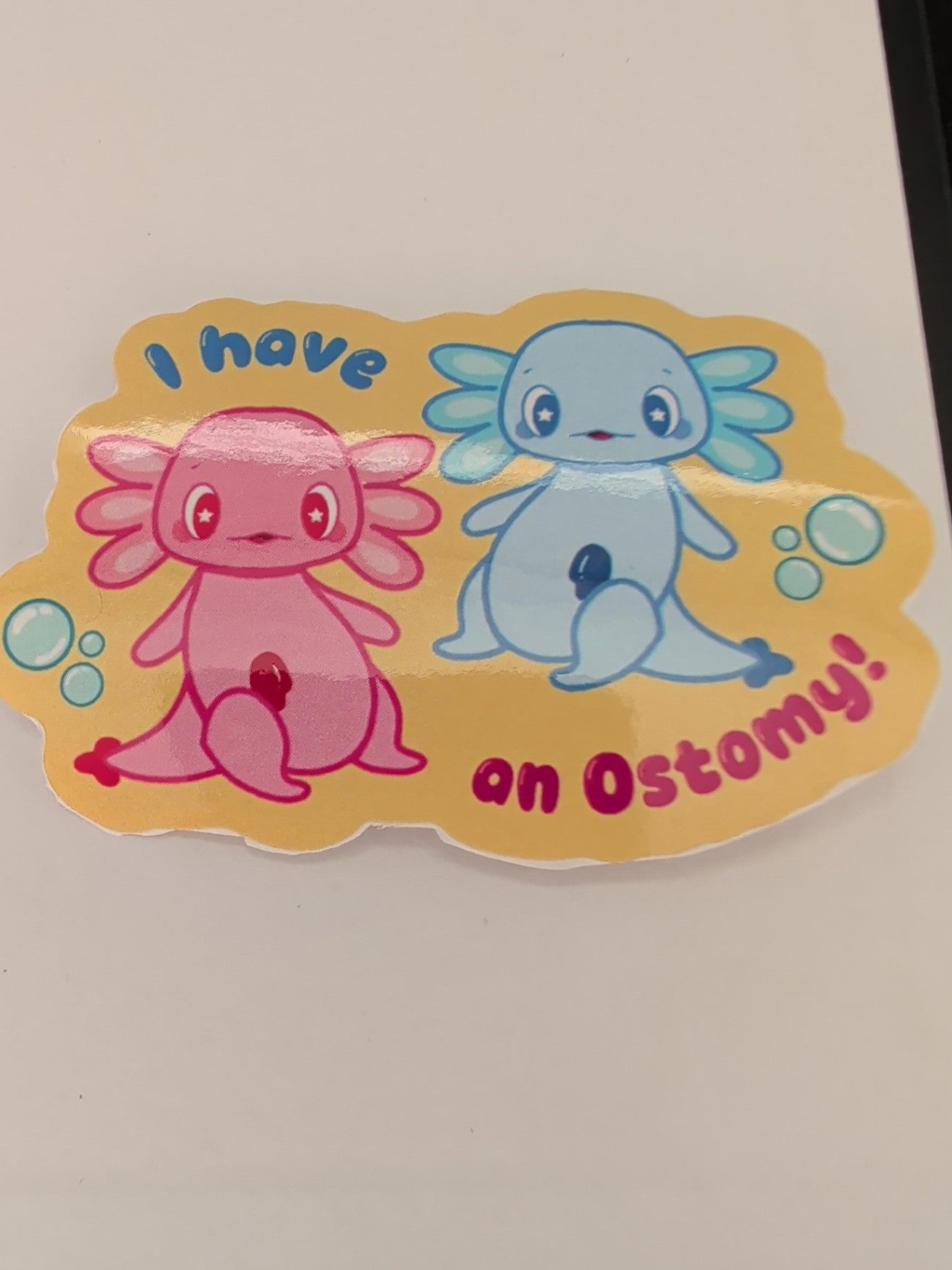 Aqua & Flo Sticker