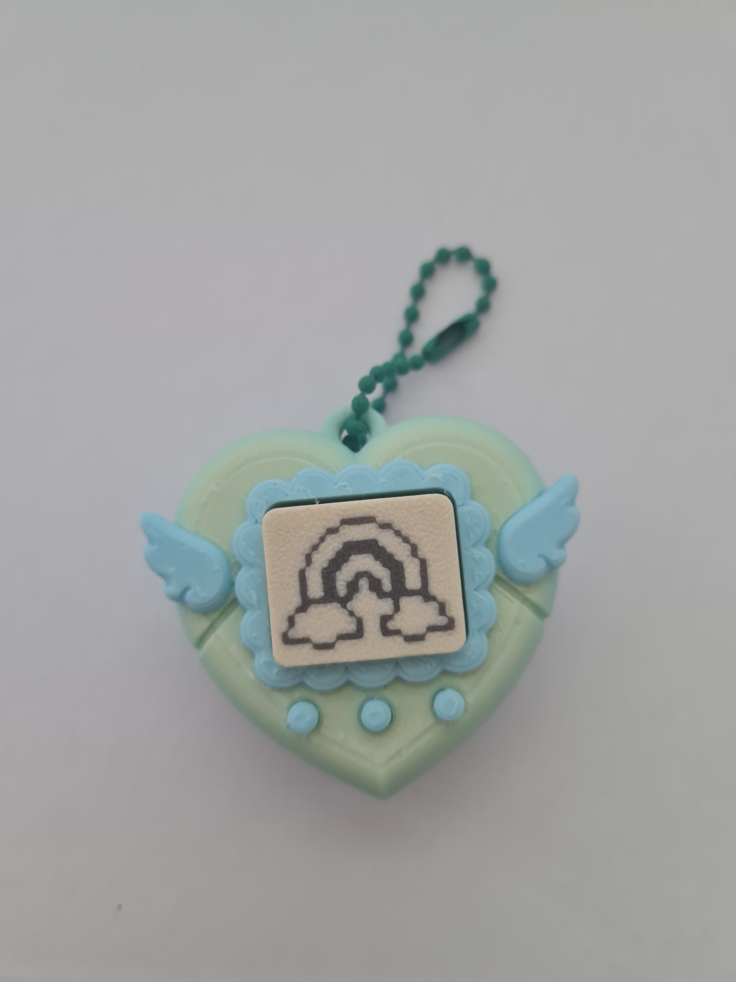 rainbow virtual pet keyring