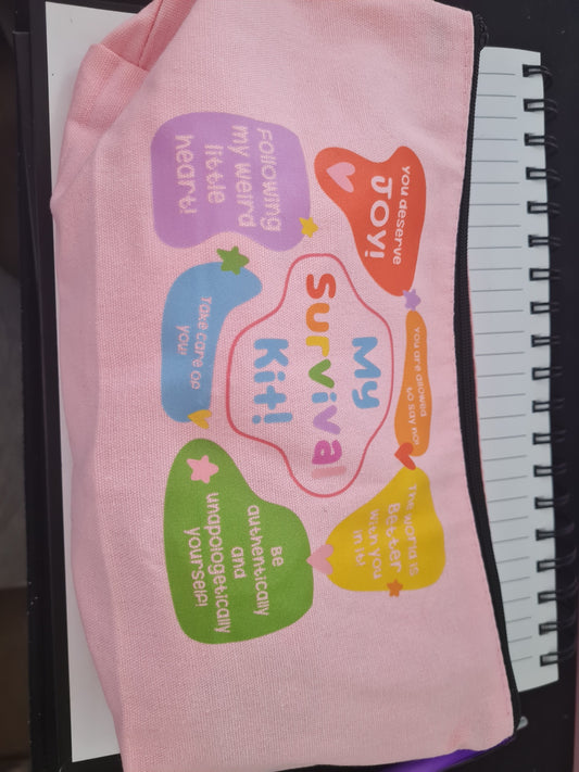 My survival kit pink