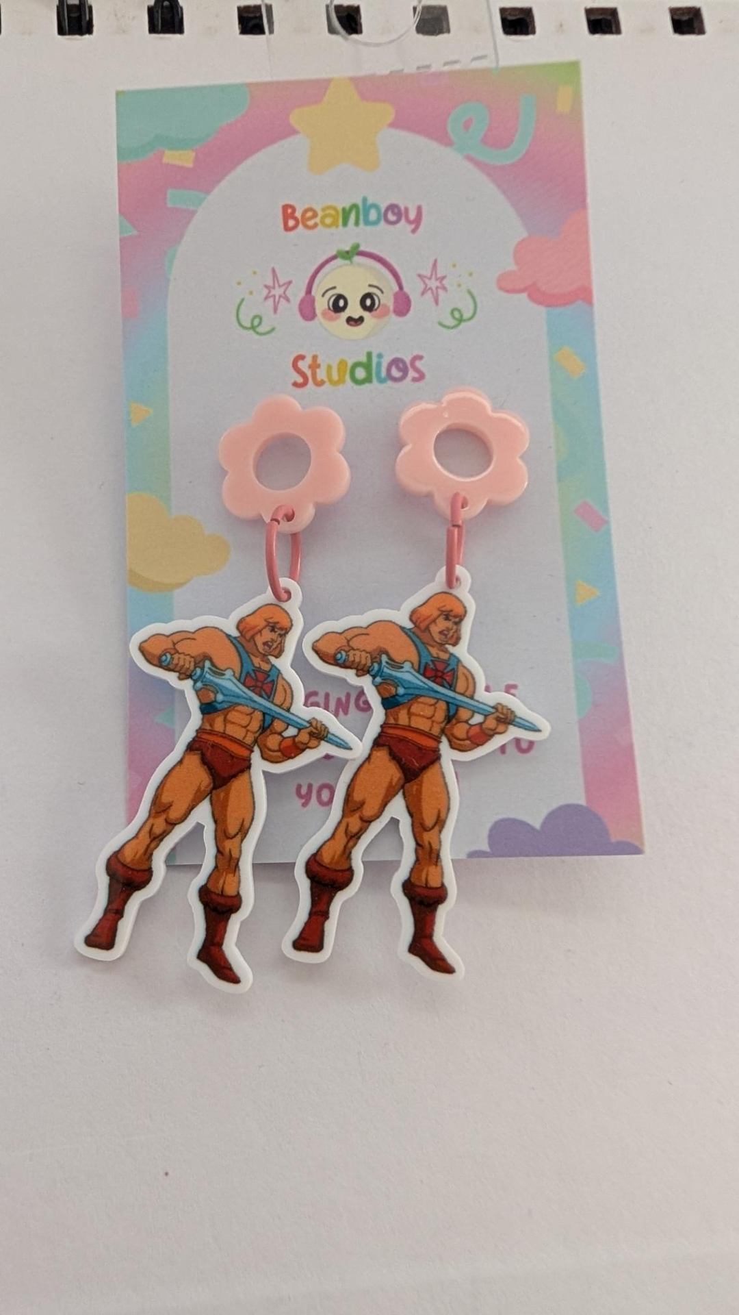 Pink Hero Earrings