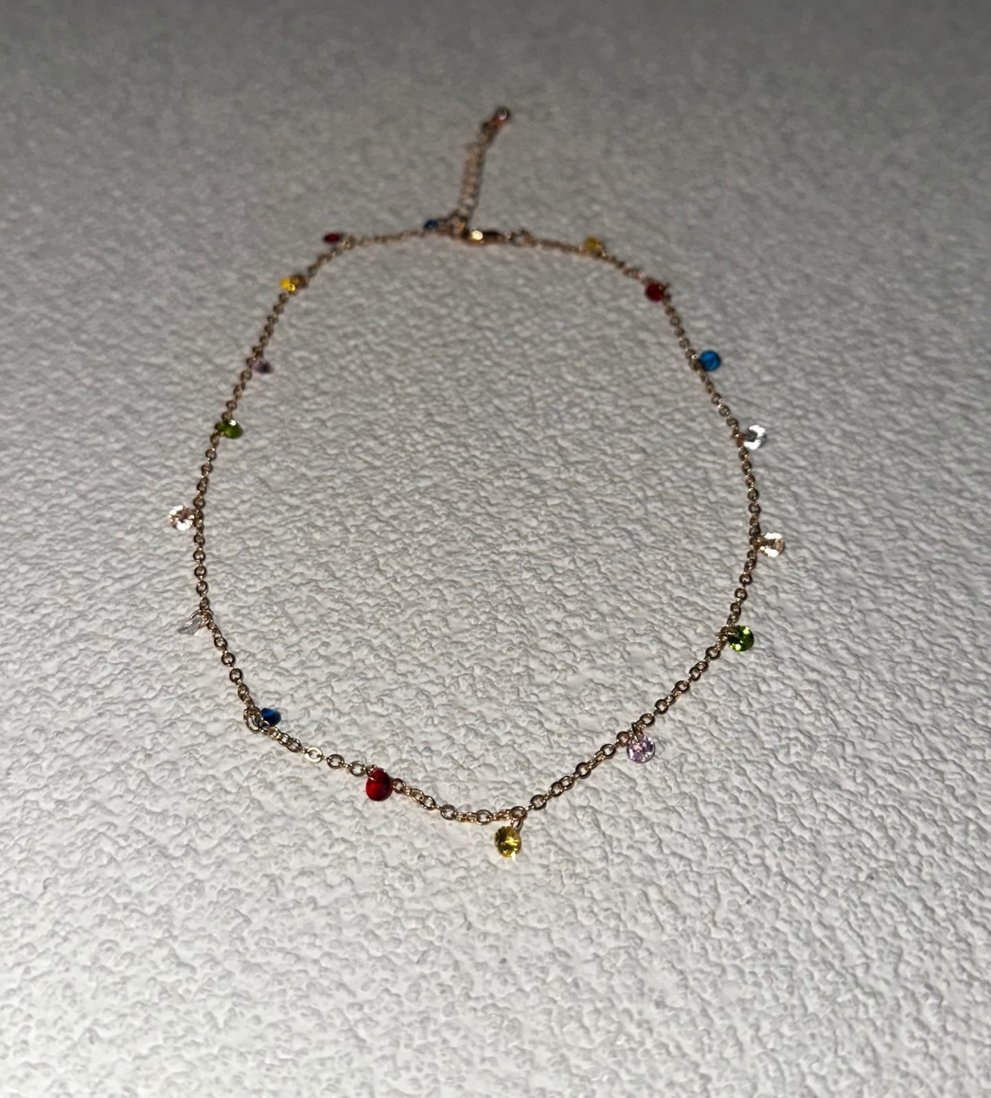 Rhinestone necklace 