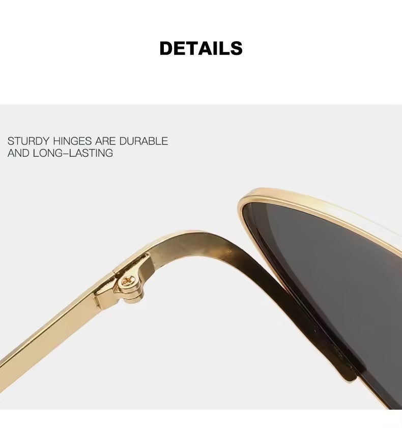 Viper Cat Eye Sunglasses Champagne