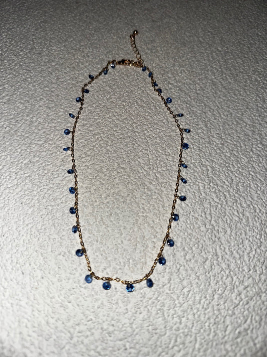 Blue rhinestone 