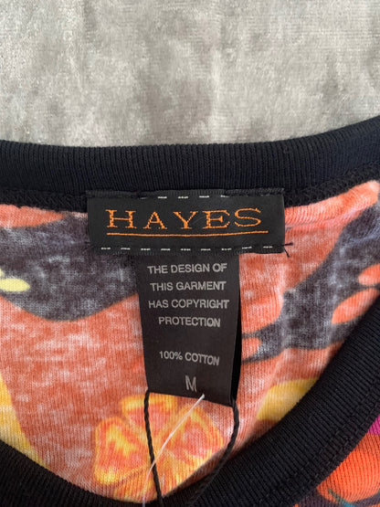 100% cotton vintage hayes graphic top