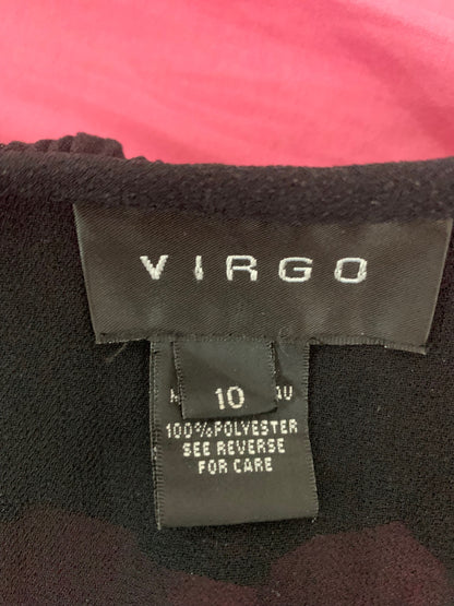 black collared shirt 