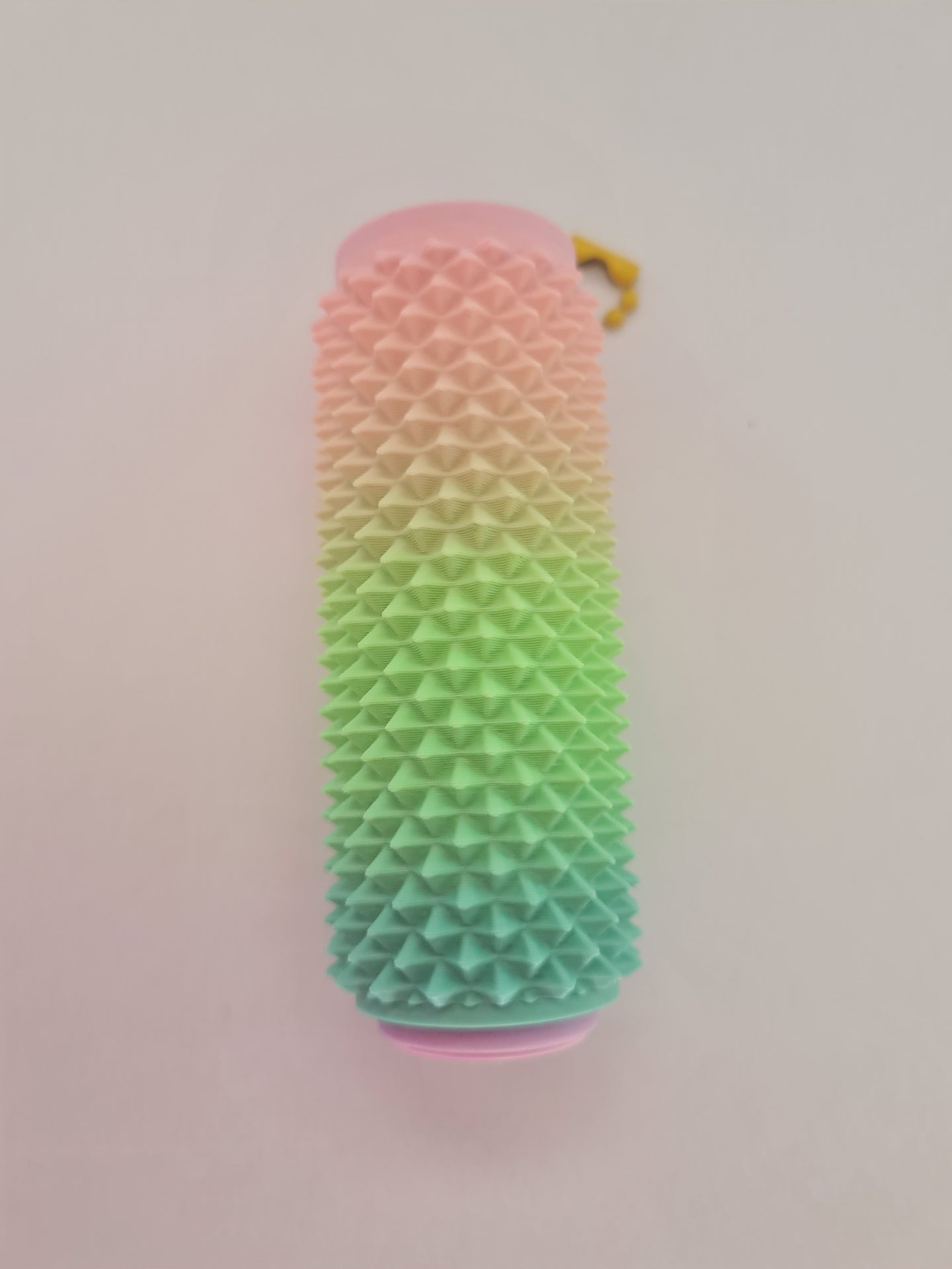 Spiky Smile Clicker Keychain