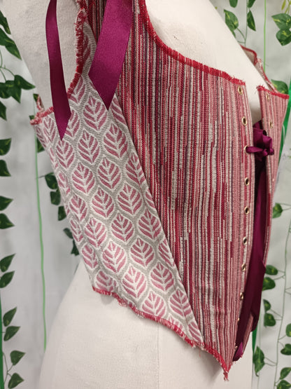 Red corset top stays