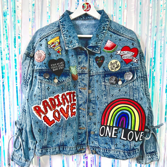 the ‘Brave Spirit’ denim jacket 