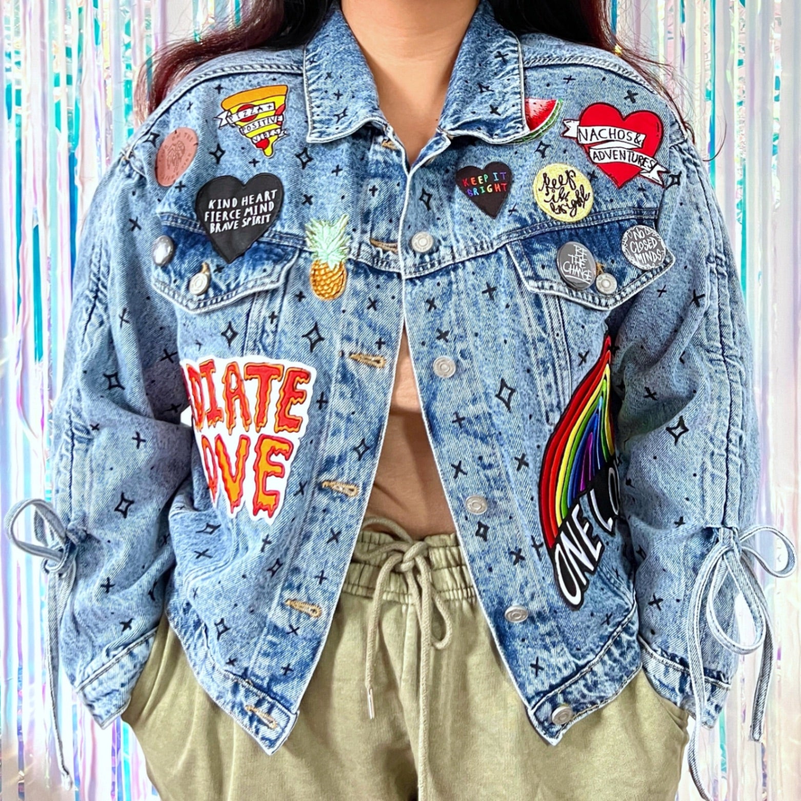 the ‘Brave Spirit’ denim jacket 