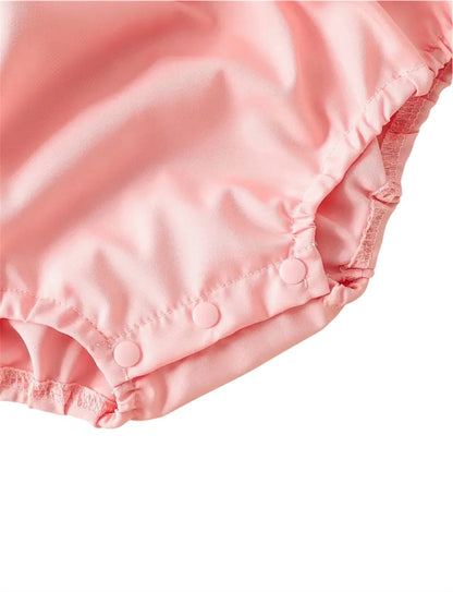 0-3m Party Strawberry Romper