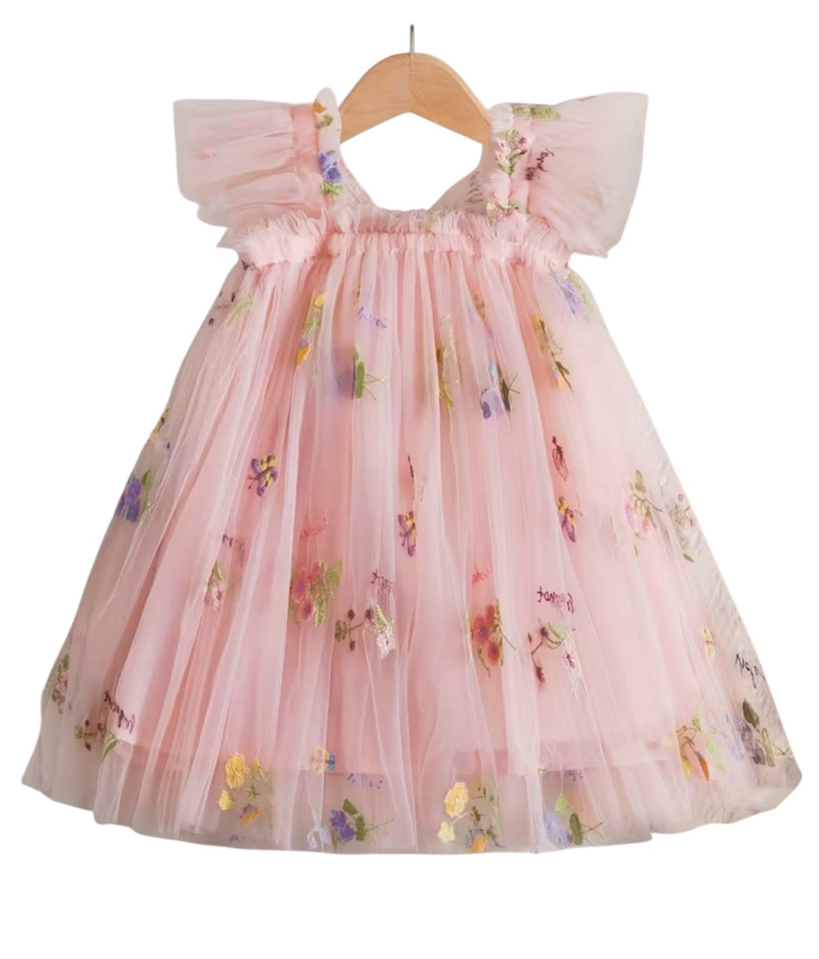 5/6yrs Peach Forget Me Knot Dress