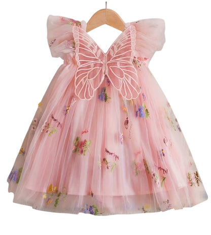 1/2yrs Peach Forget Me Knot Dress