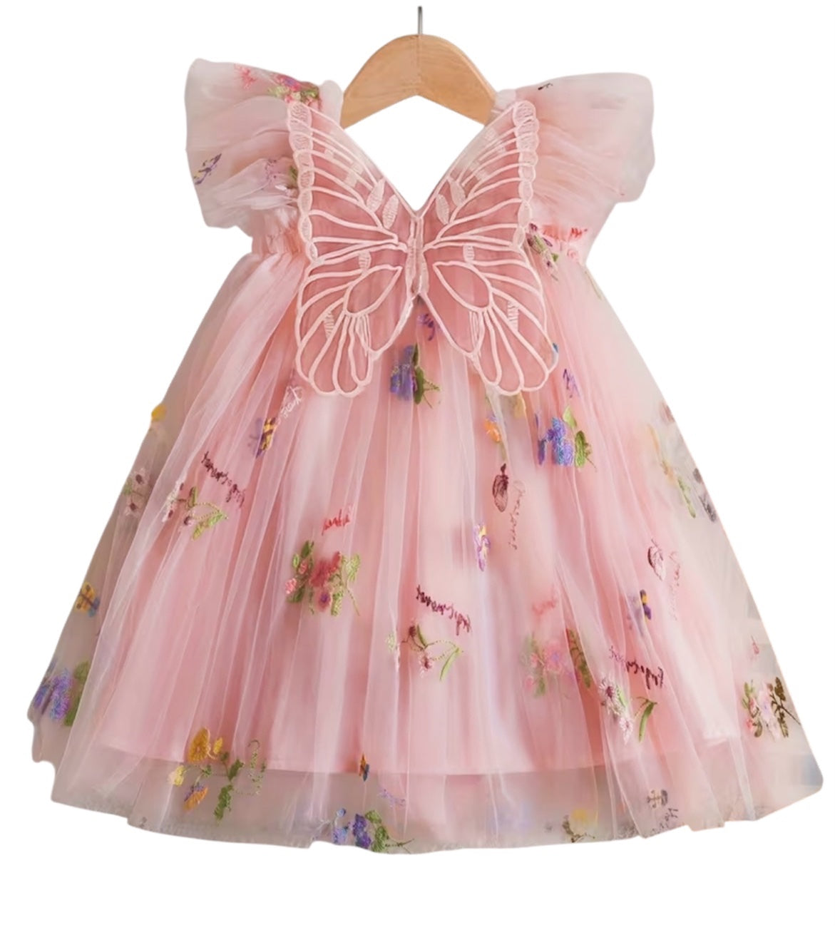 5/6yrs Peach Forget Me Knot Dress