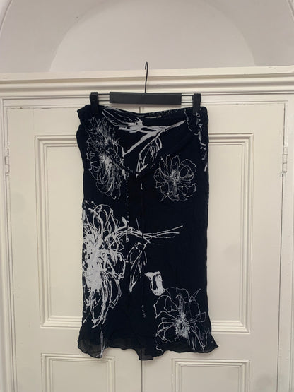 black floral bluemotion skirt 