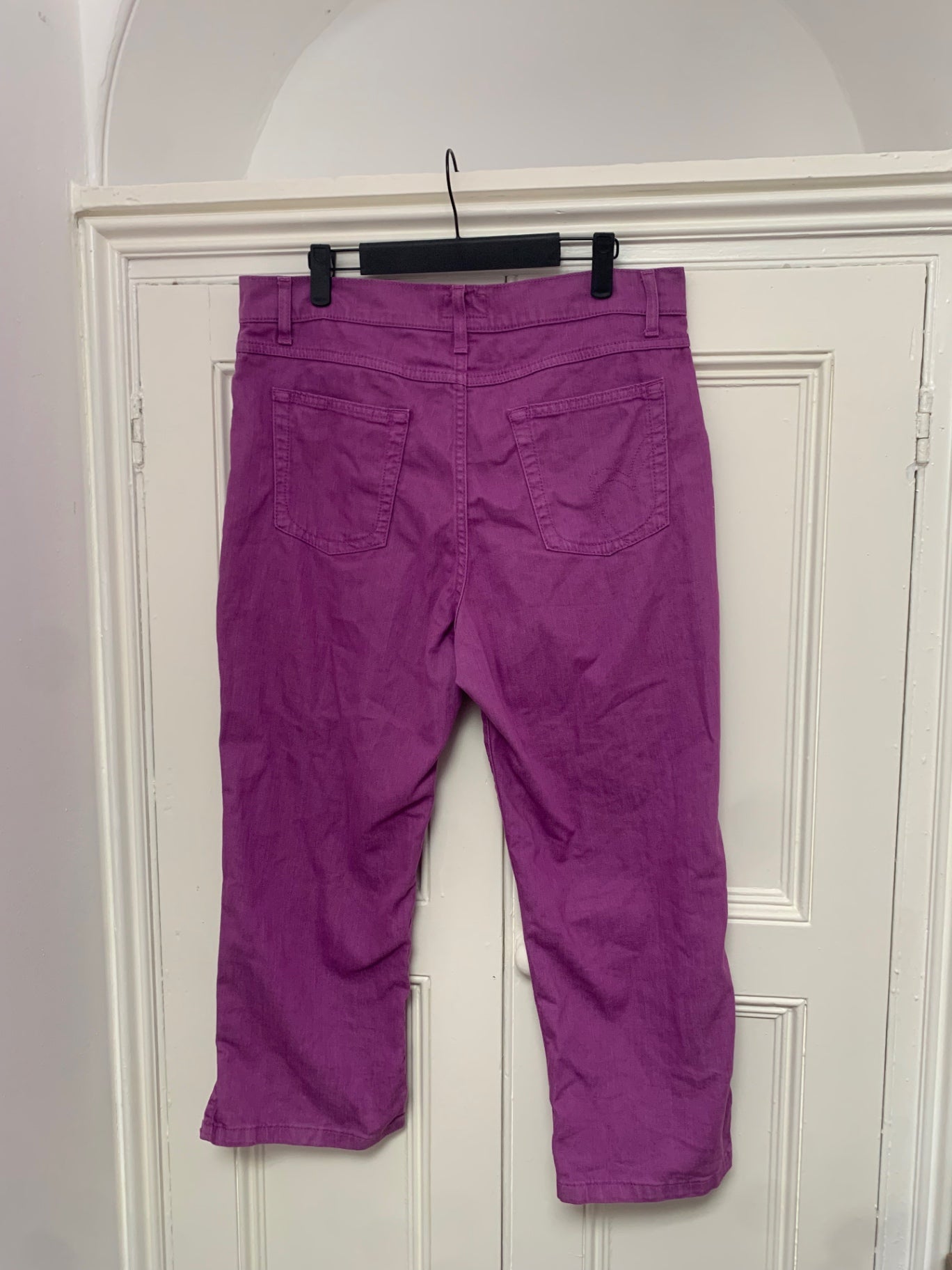 per una purple capris