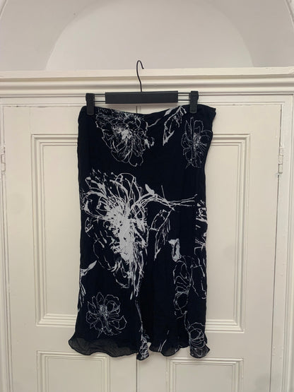 black floral bluemotion skirt 