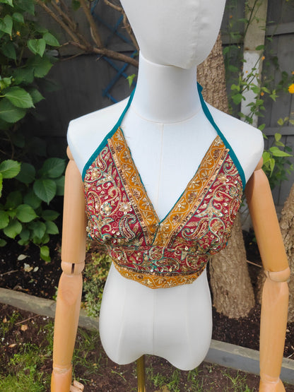 Jewel Bralette/ Halter Neck Top