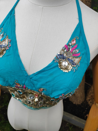 Jewel Bralette/ Halter Neck Top
