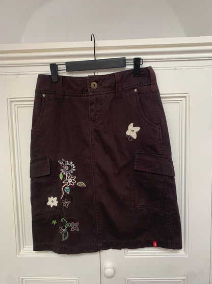 vintage cotton esprit skirt 