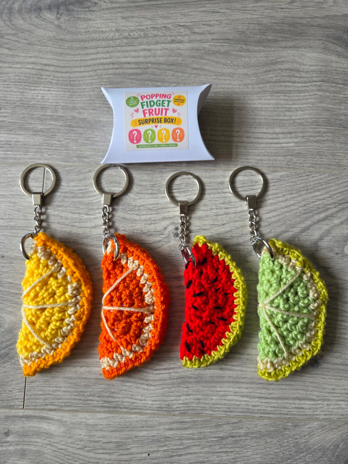 Fidget fruit surprise box
