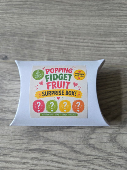 Fidget fruit surprise box