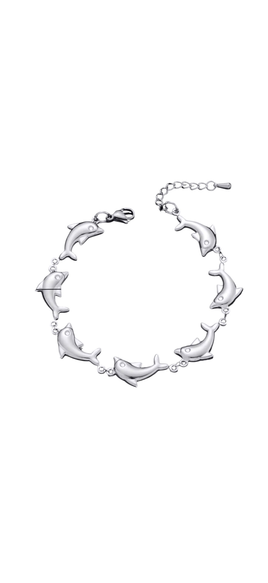 Silver Dolphin Bracelet