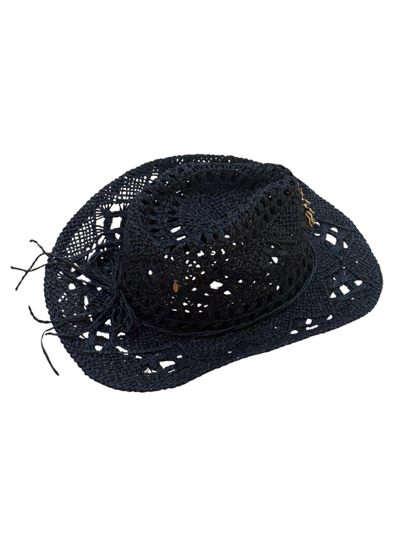 Solstice Straw Cowboy Hate In Black