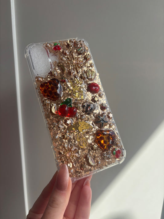 Leopard print phone case iPhone 16 plus