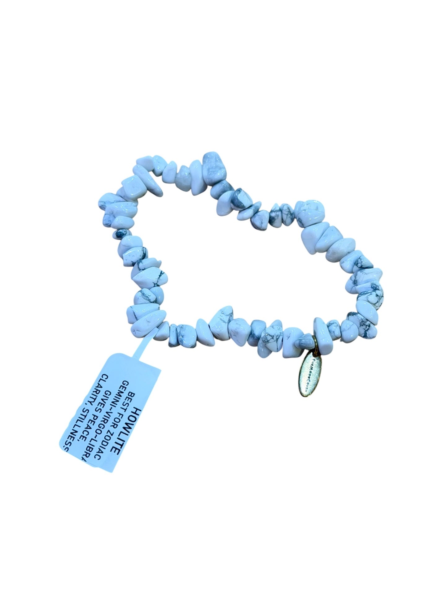 Howlite Chip Bracelet