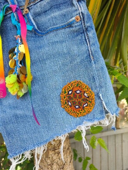 Vintage levi cut off shorts - waist  30  inches