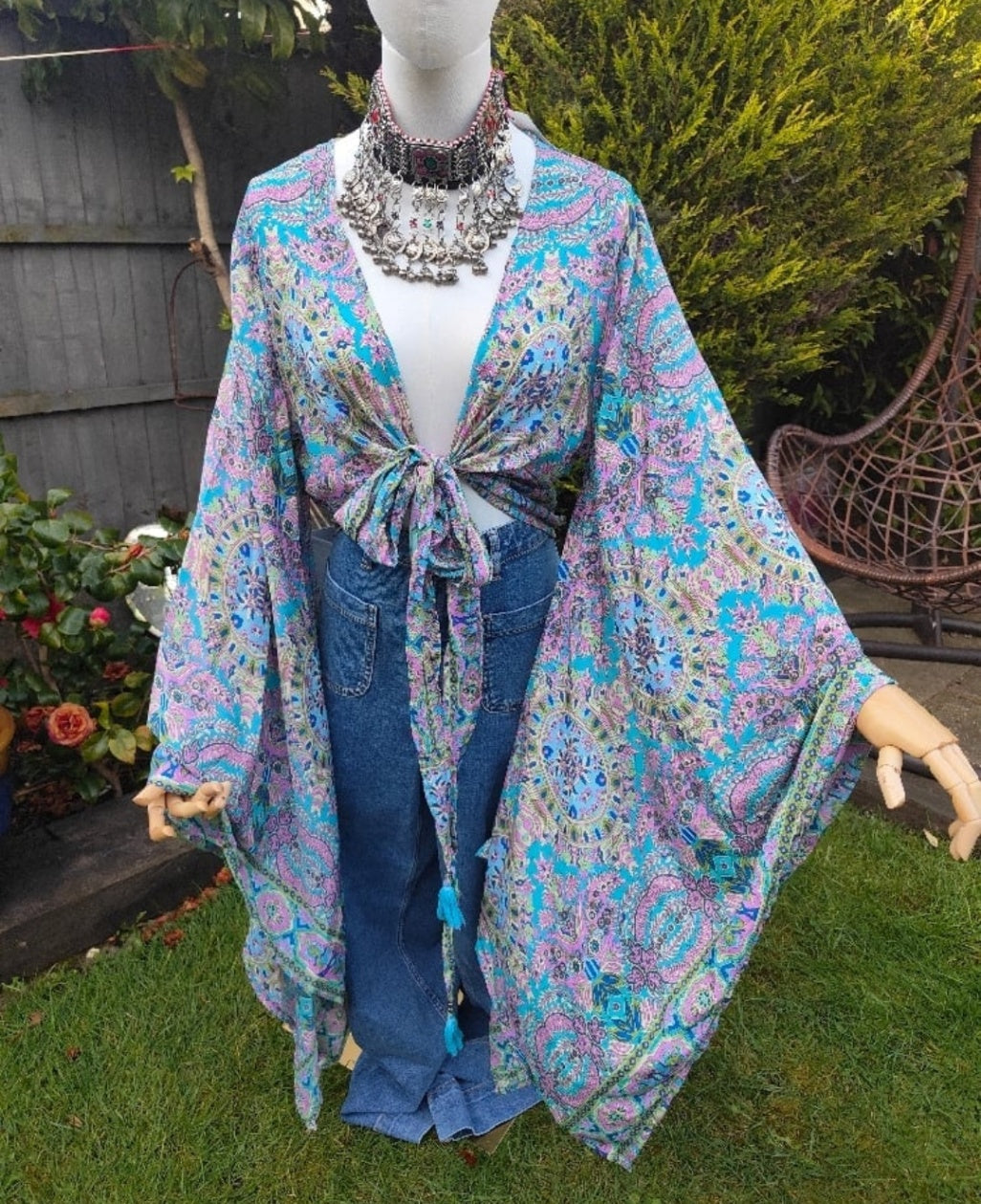 Pefkos co ord set top and sarong scarf 