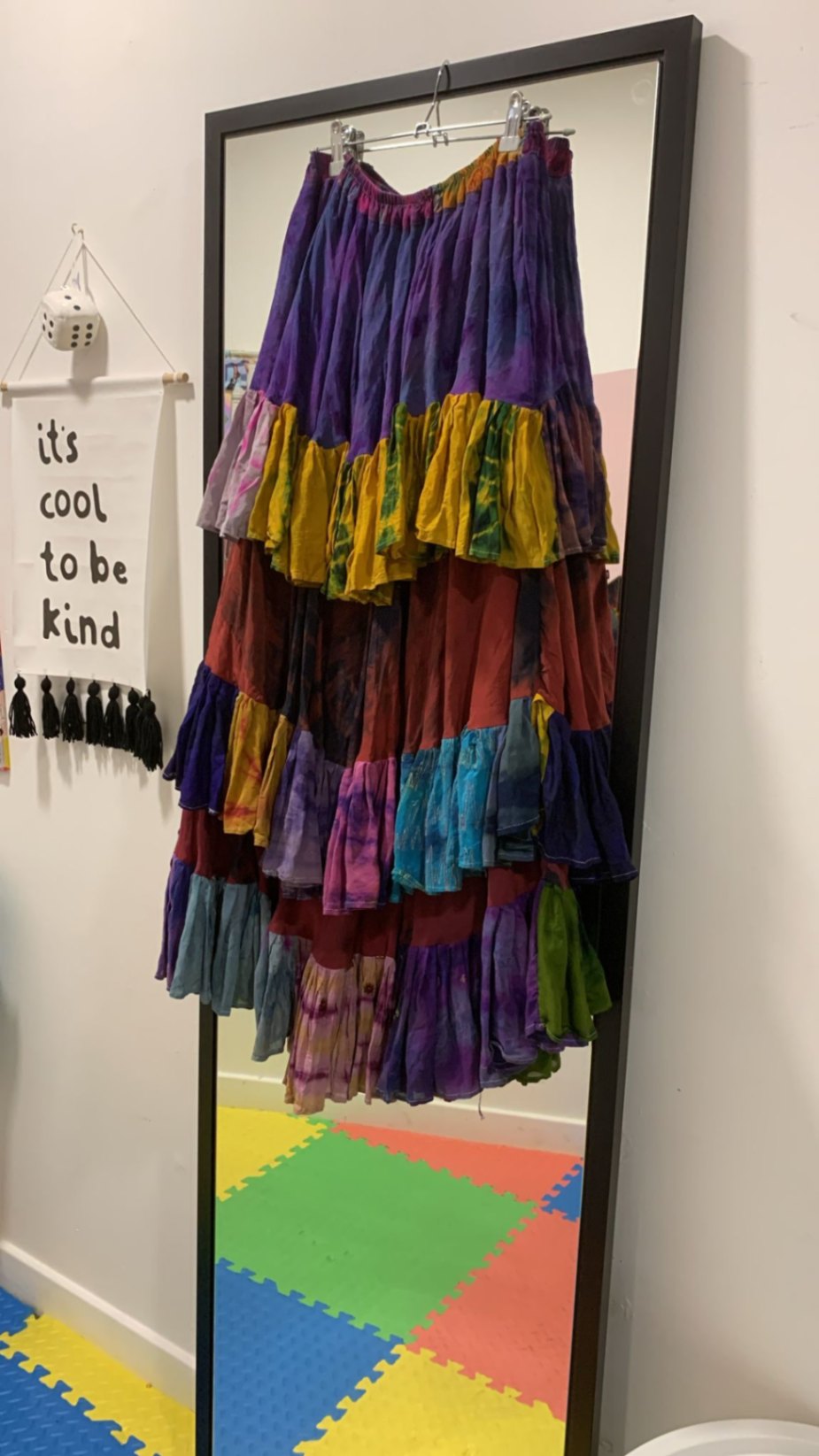 Wanderlust maxi skirt - rainbow 6-14