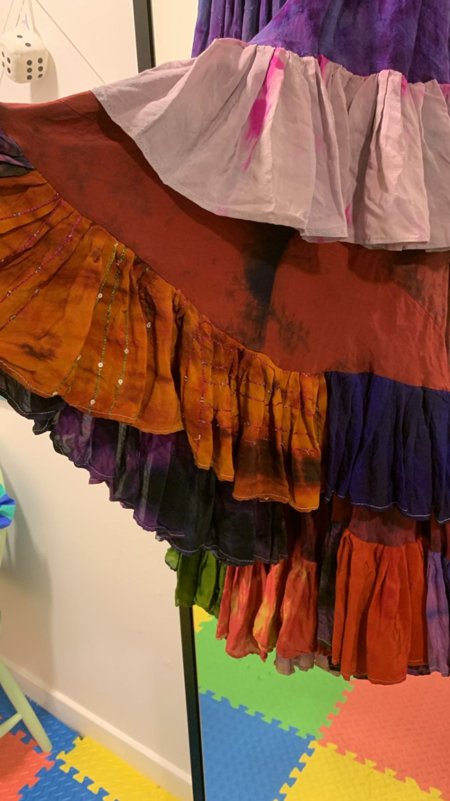Wanderlust maxi skirt - rainbow 6-14