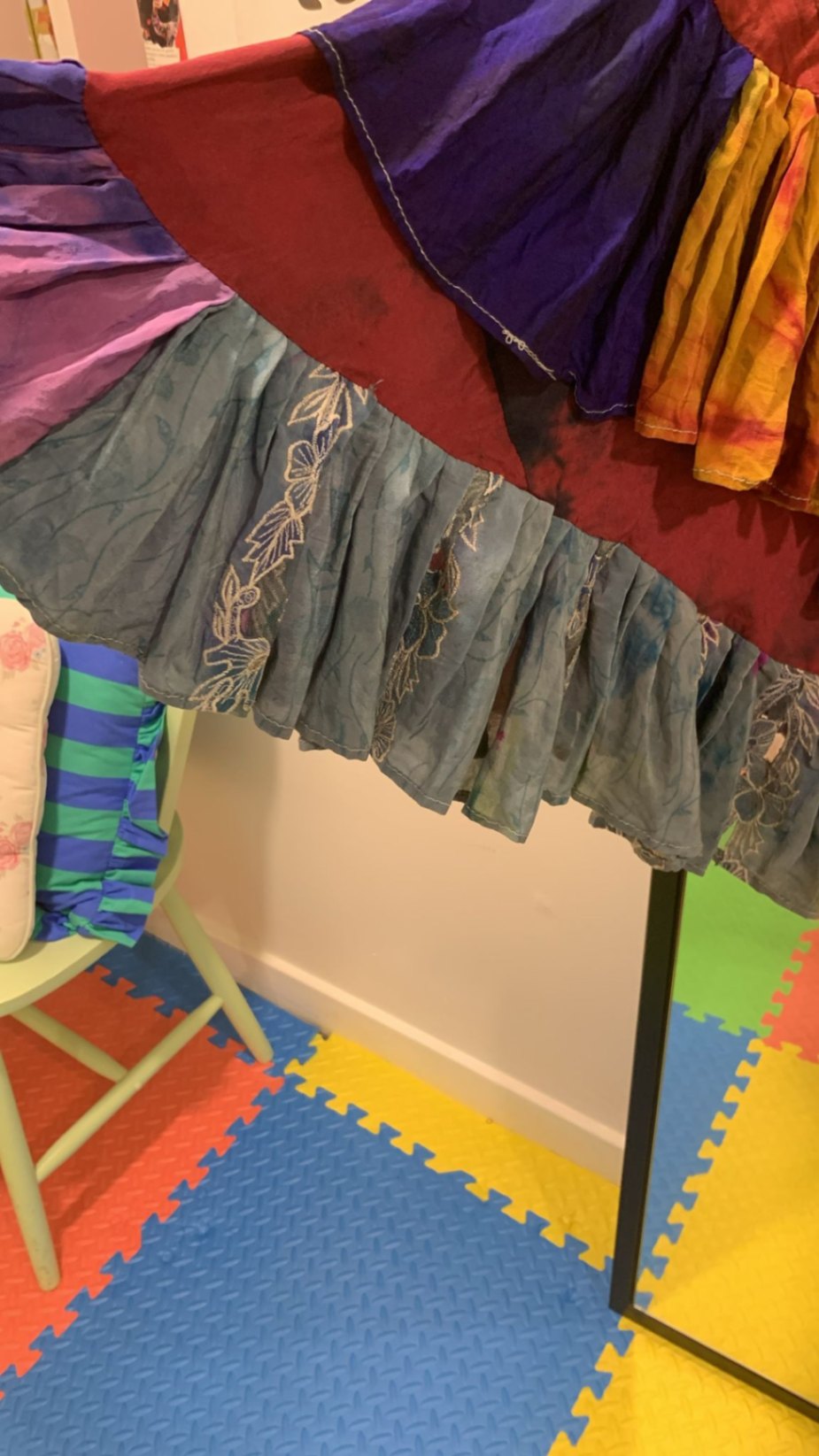 Wanderlust maxi skirt - rainbow 6-14