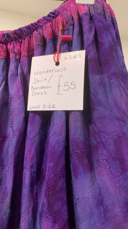 Wanderlust maxi skirt - rainbow 6-14