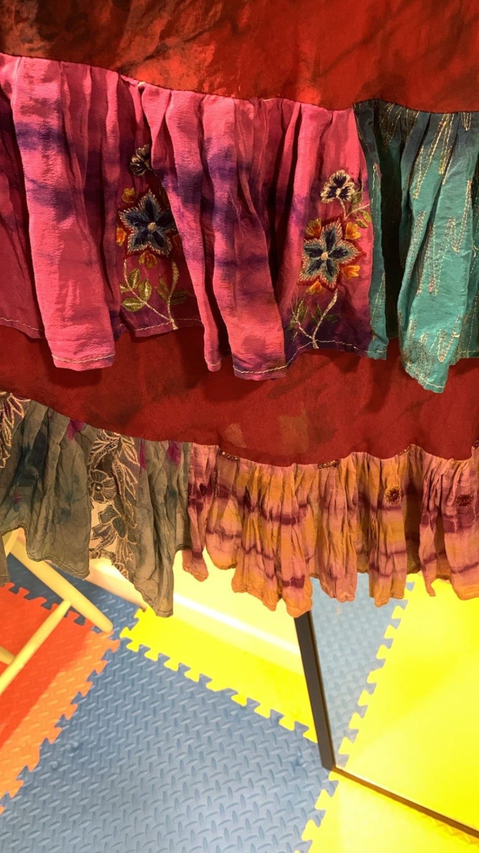 Wanderlust maxi skirt - rainbow 6-14