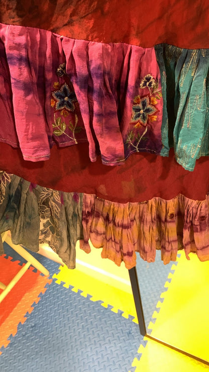 Wanderlust maxi skirt - rainbow 6-14