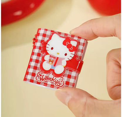 Hello kitty mini notebook bag charm 