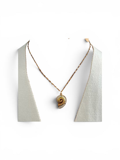 Shell Gold Stainless Steel Necklace