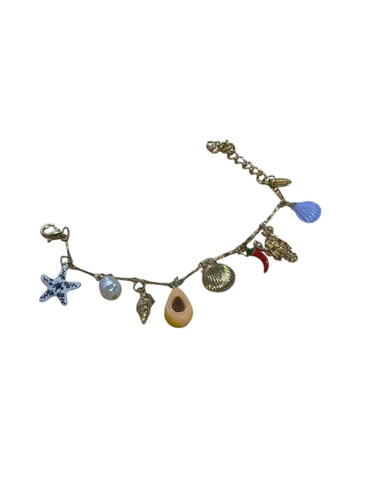 Gold Charm Bracelet