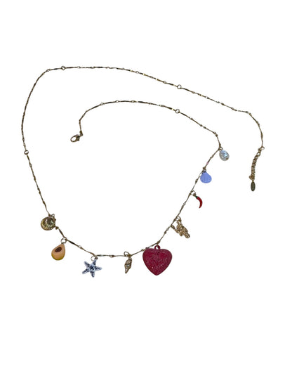Gold Charm Chain Belt
