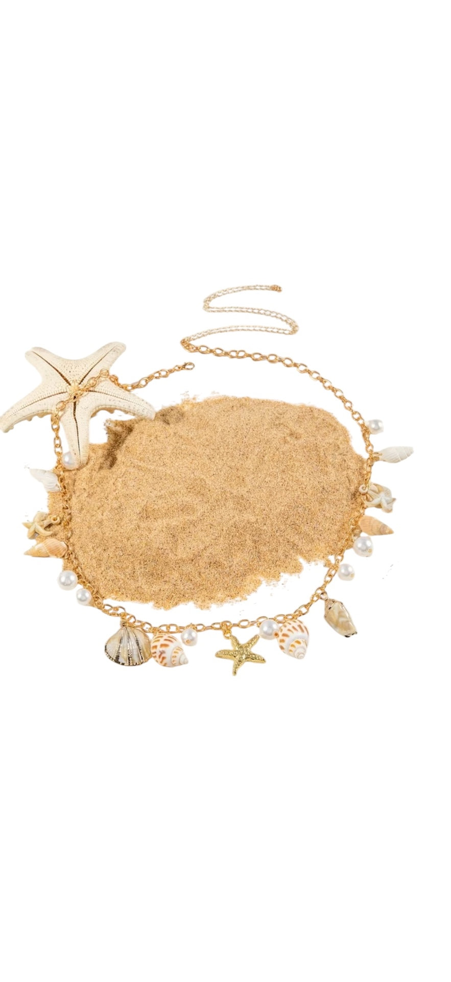 Gold Ocean Muse Chain Belt