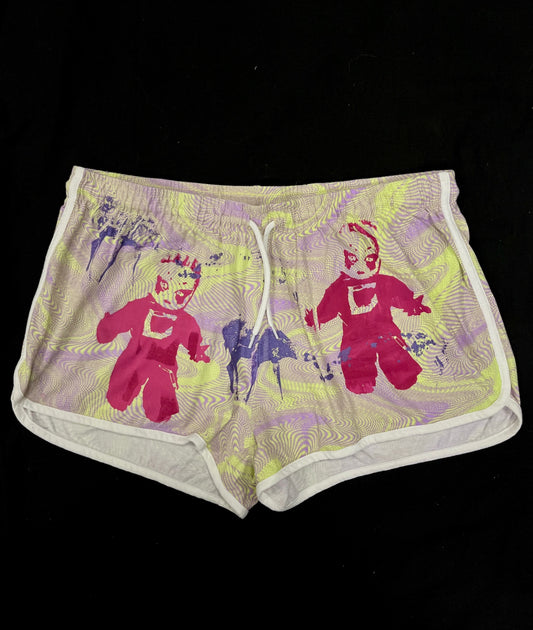 K4TURE multi coloured shorts