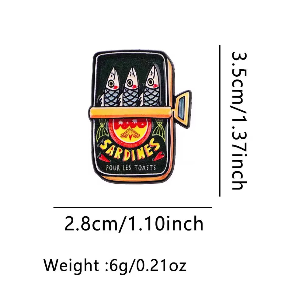 Sardines Tin Pin