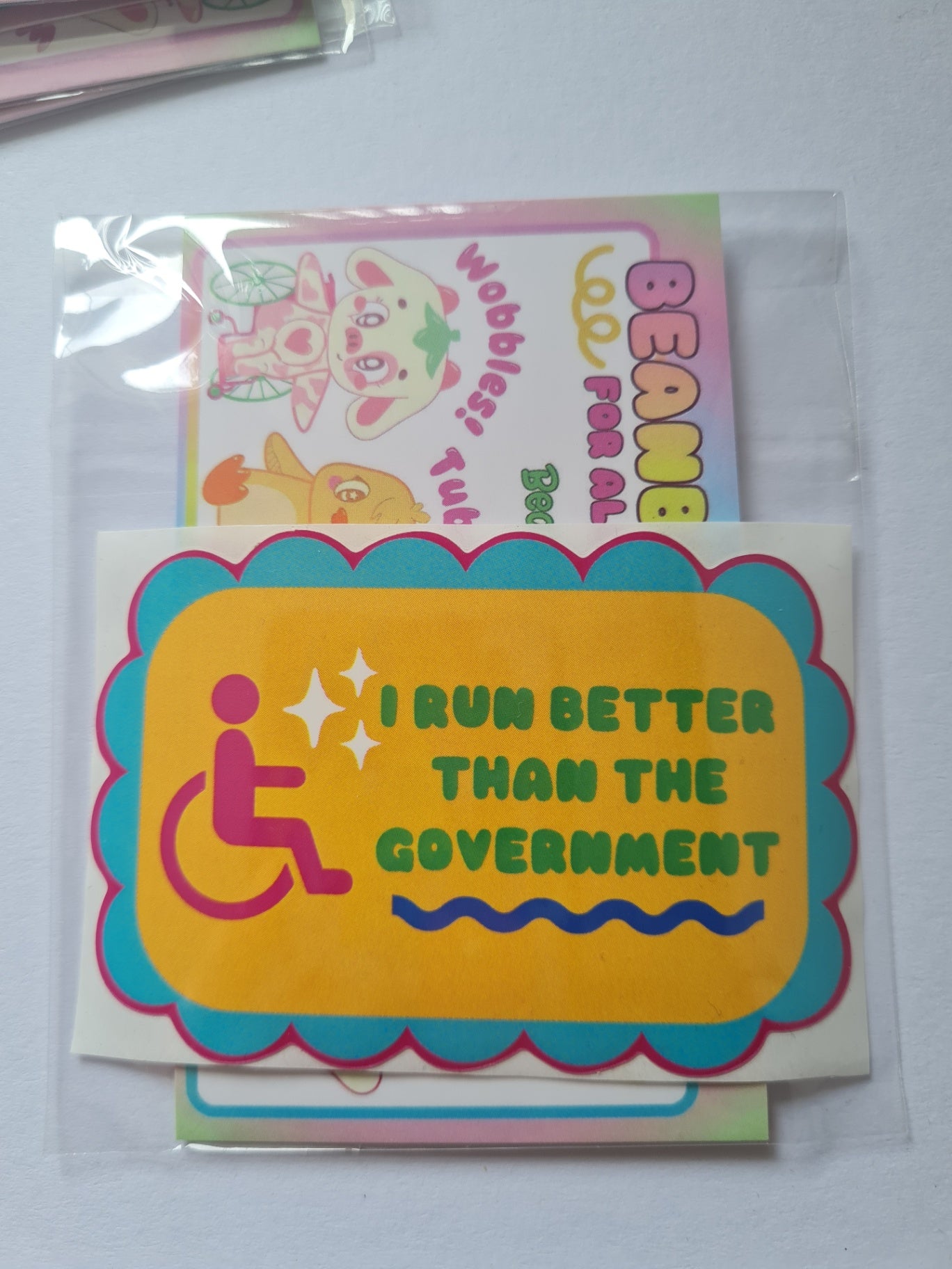 I run better than the government sticker!