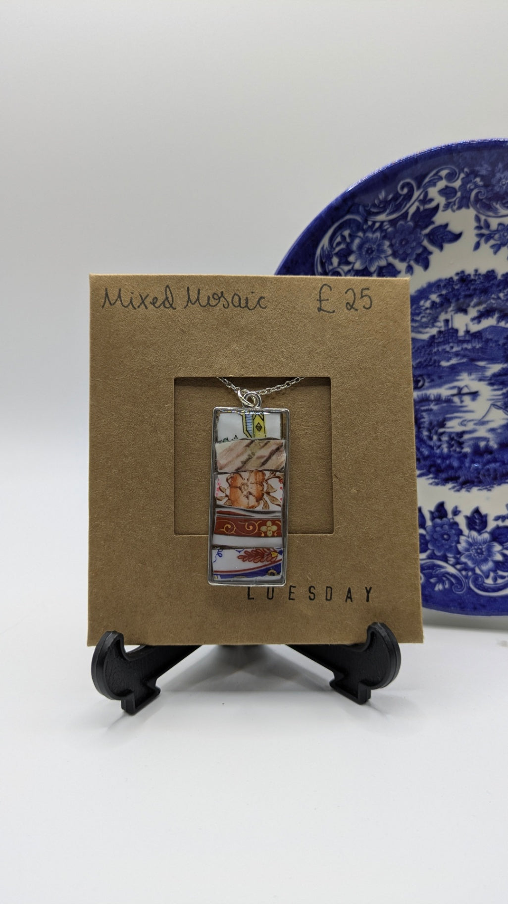 Mixed Mosaic | Made from Vintage Plates 